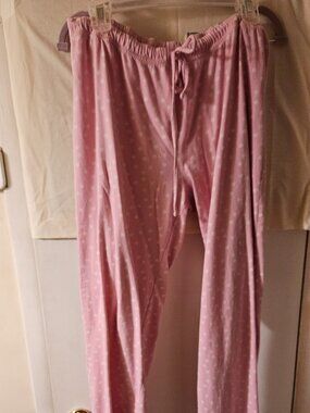 PajamaGram Pink Women's PJ Bottoms MEDIUM